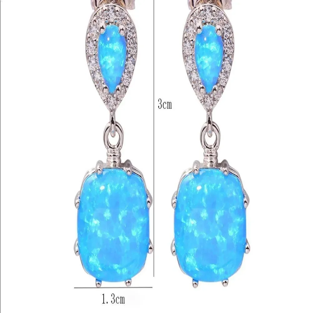 NWT Gorgeous Opal Earrings